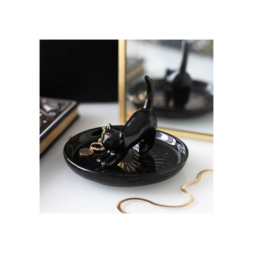 Black Cat Magick Trinket Dish