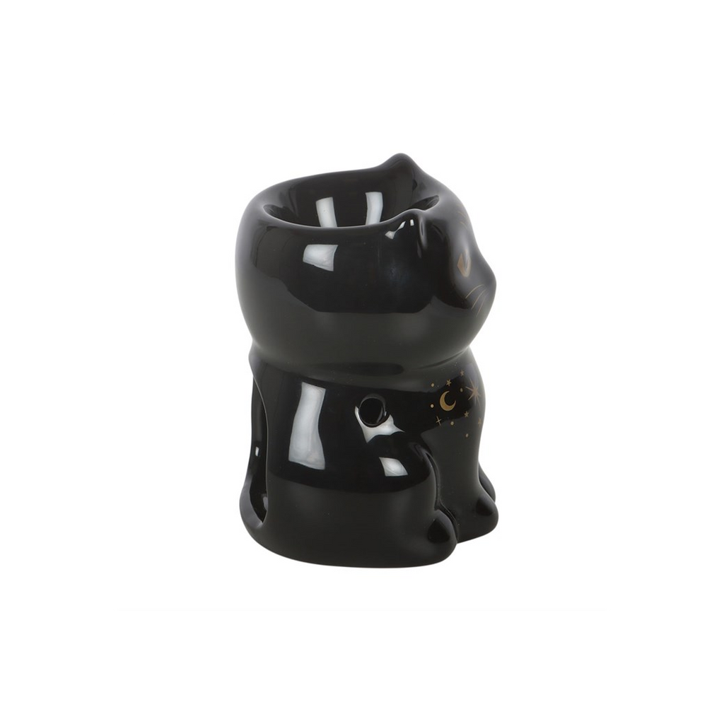 Black Cat Magick Oil Burner
