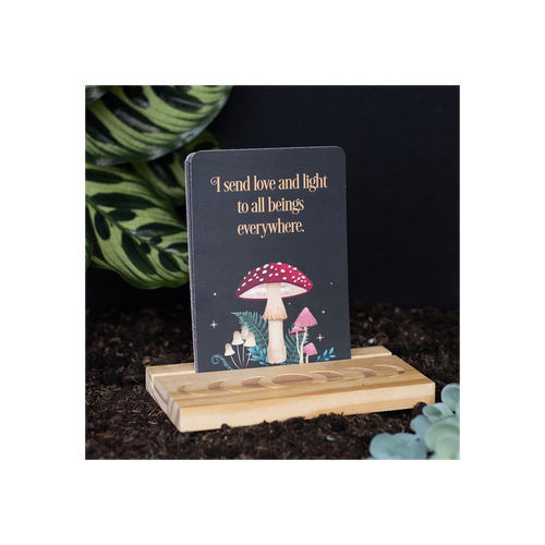 Affirmation Cards with Wooden Stand