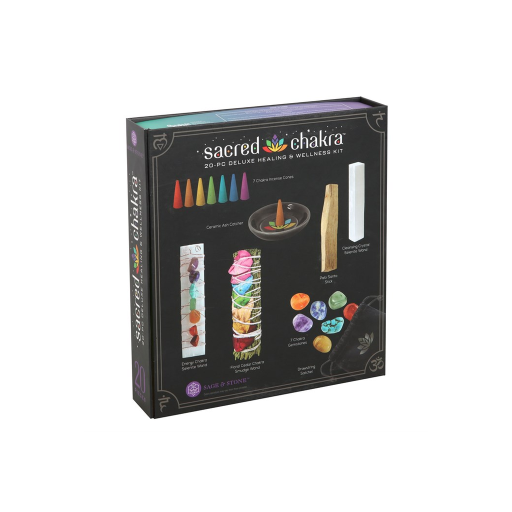 Sacred Chakra Deluxe Healing and Wellness Kit