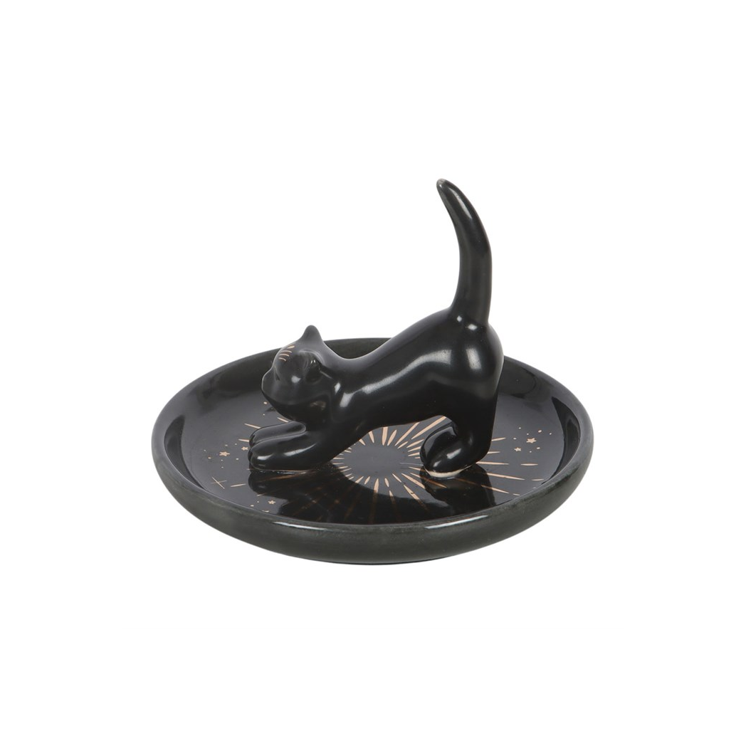 Black Cat Magick Trinket Dish