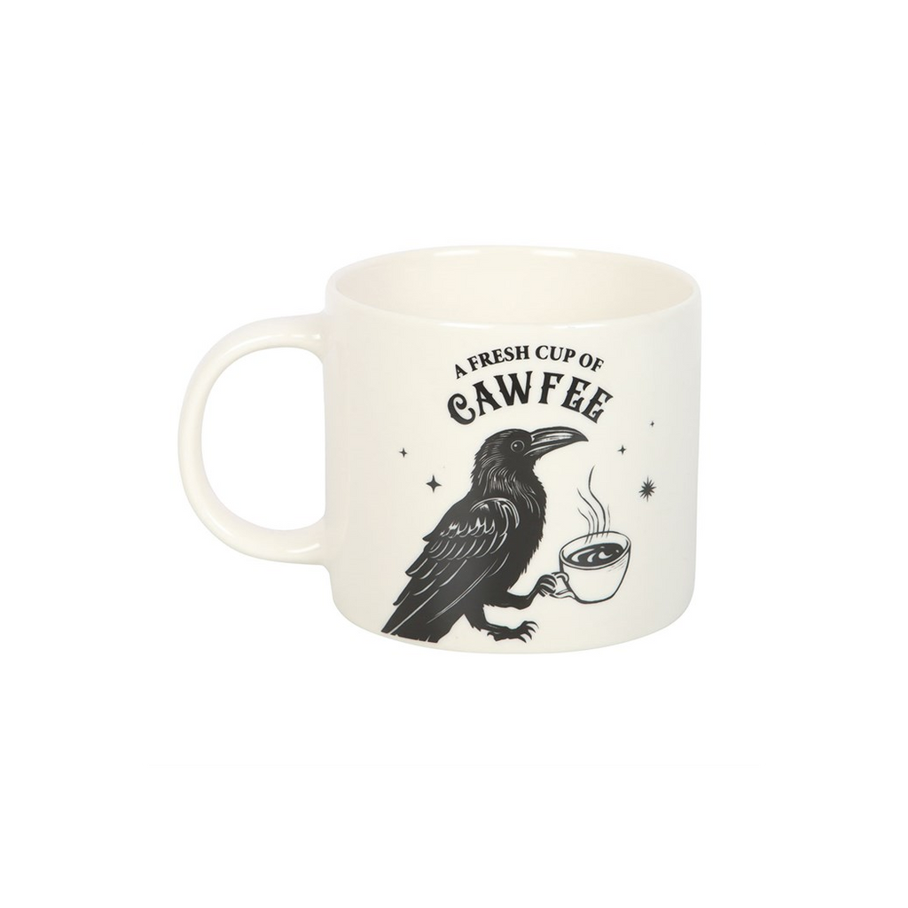 Fresh Cup of Cawfee Raven Mug