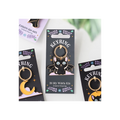 In My Witch Era Bat Cat Enamel Keyring