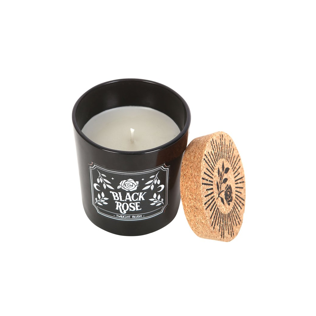 Black Rose Twilight Blush Candle