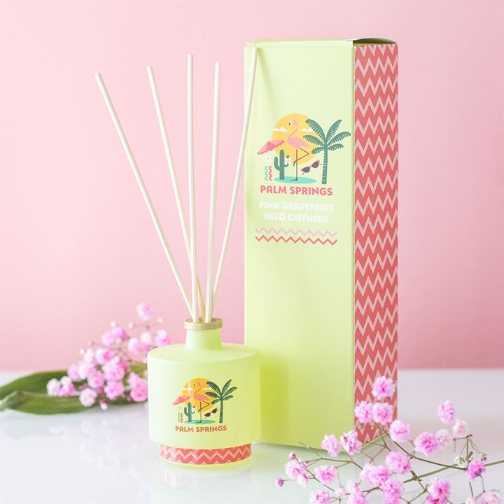 Palm Springs pink grapefruit reed diffuser