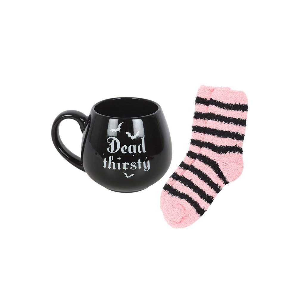 Dead Thirsty Mug and Socks Set