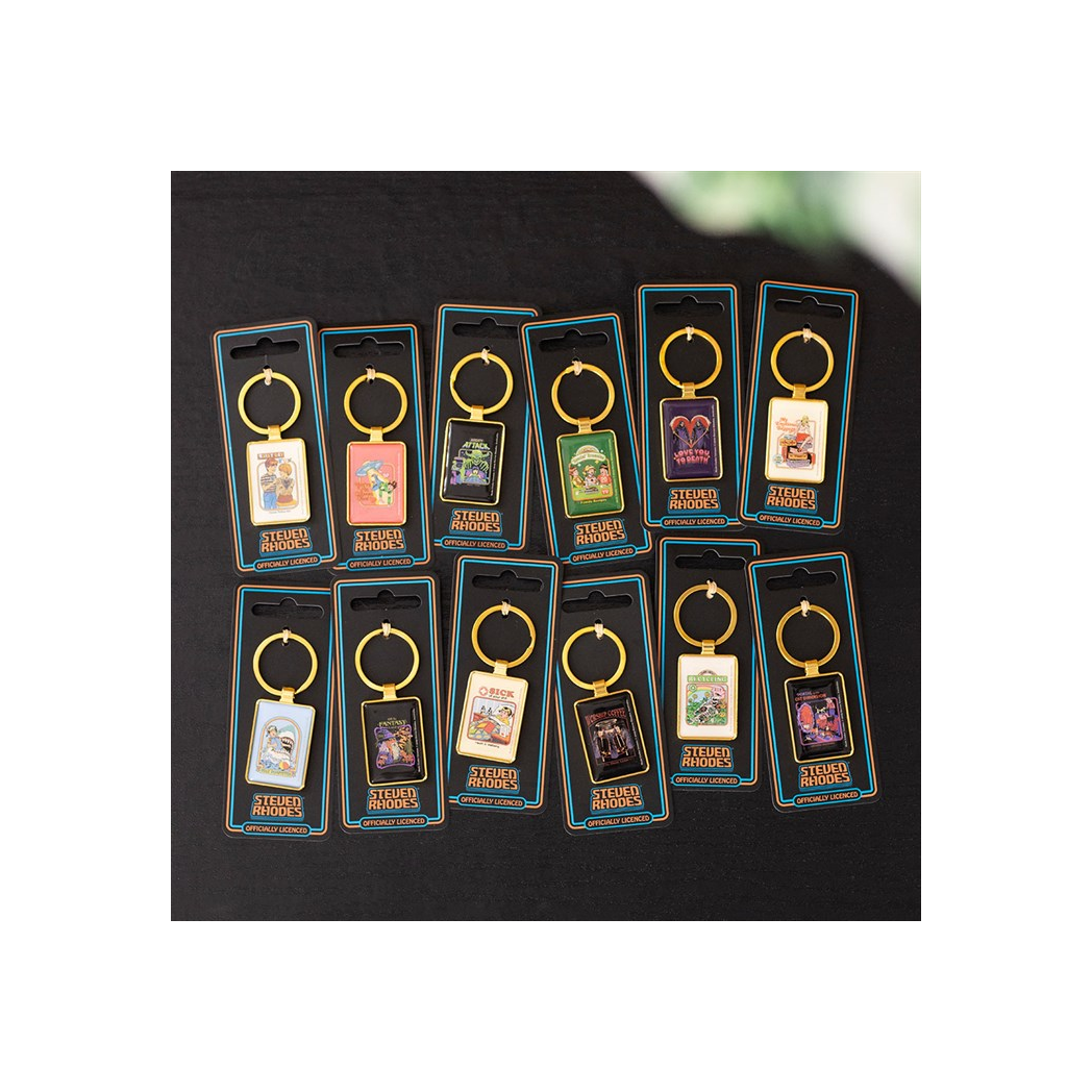 Fantasy Land Keyring by Steven Rhodes