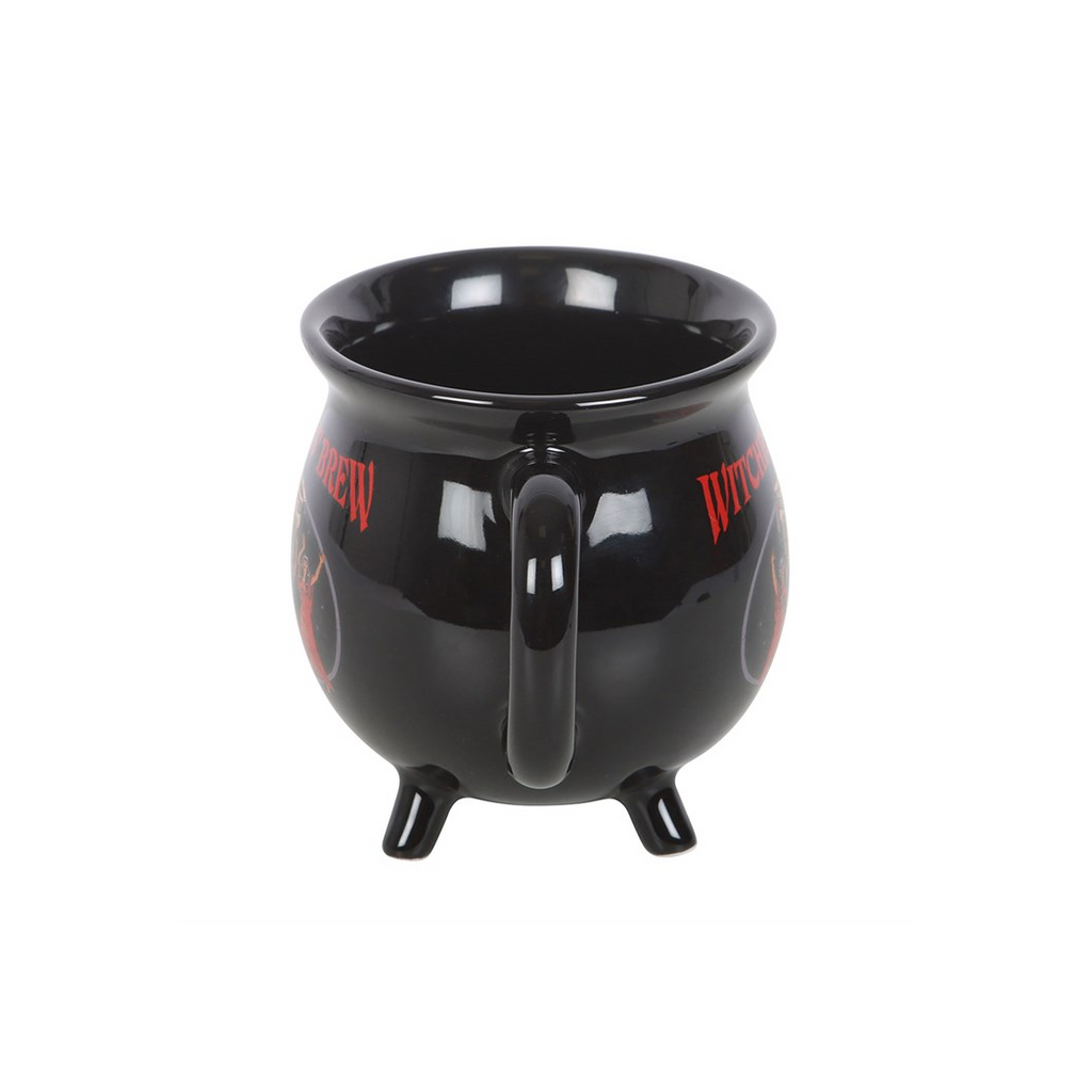 Witches' Brew Cauldron Mug by Steven Rhodes