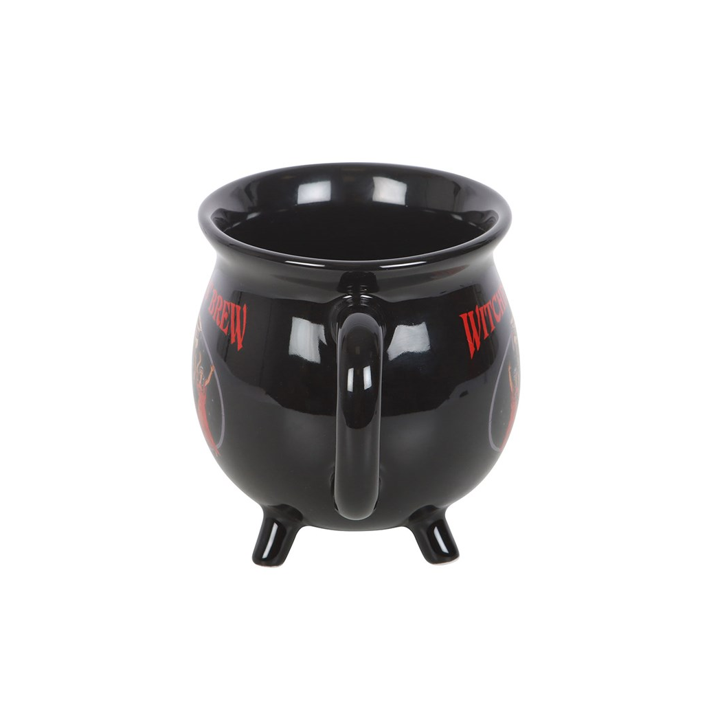 Witches' Brew Cauldron Mug by Steven Rhodes