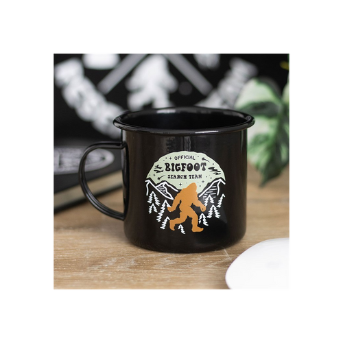 Bigfoot Search Team Enamel Mug