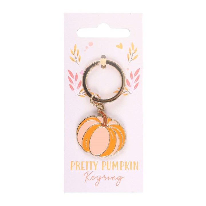 Pretty Pumpkin Keyring