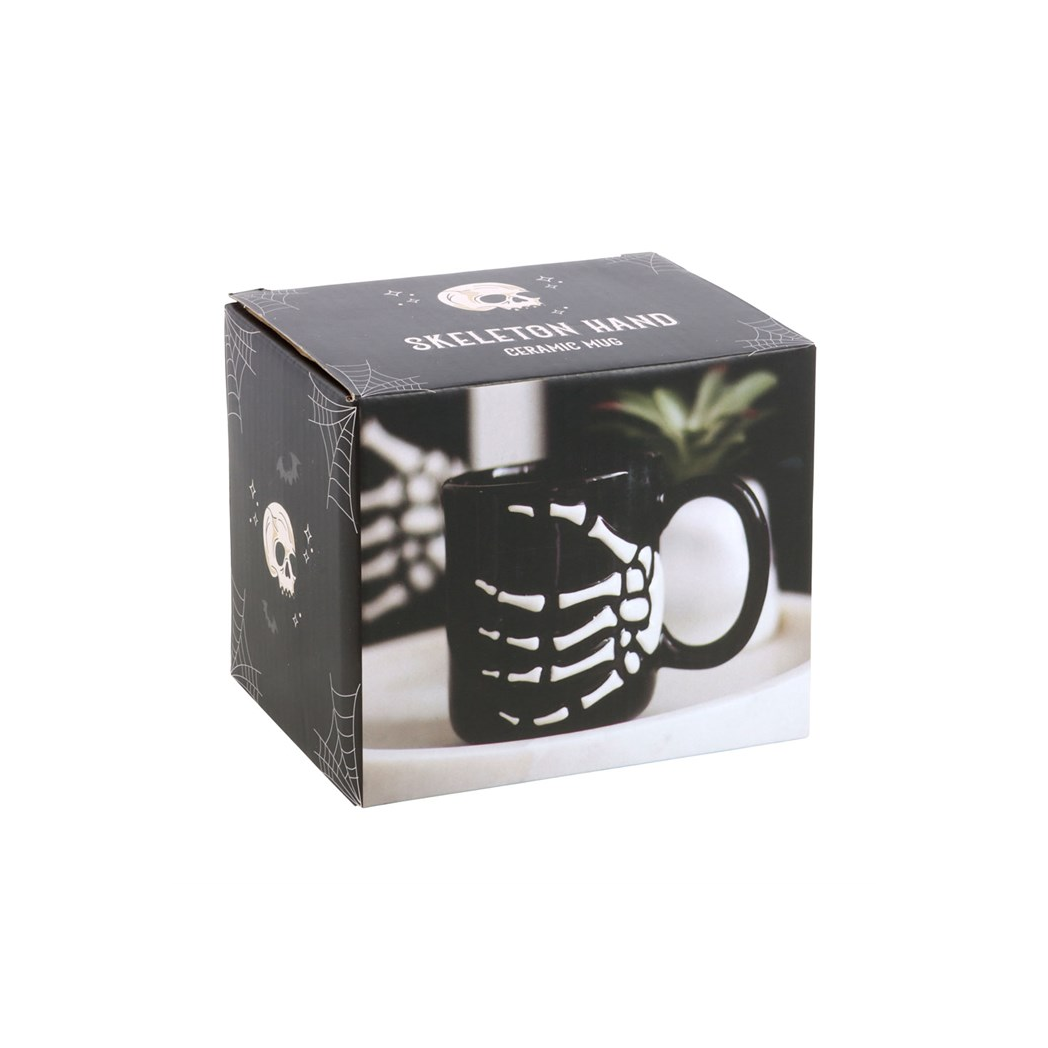 Skeleton Hand Mug