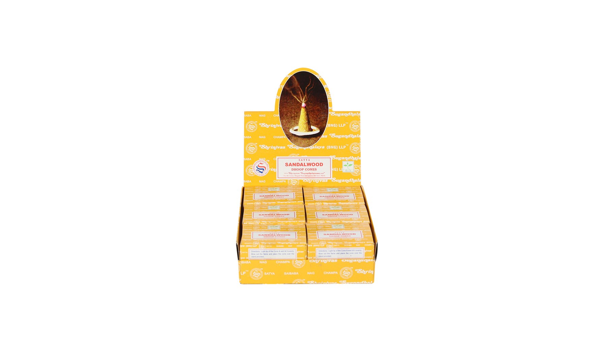 Satya Sandalwood Smudge incense sticks pack