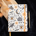 Frightful Folk Print A5 Notebook