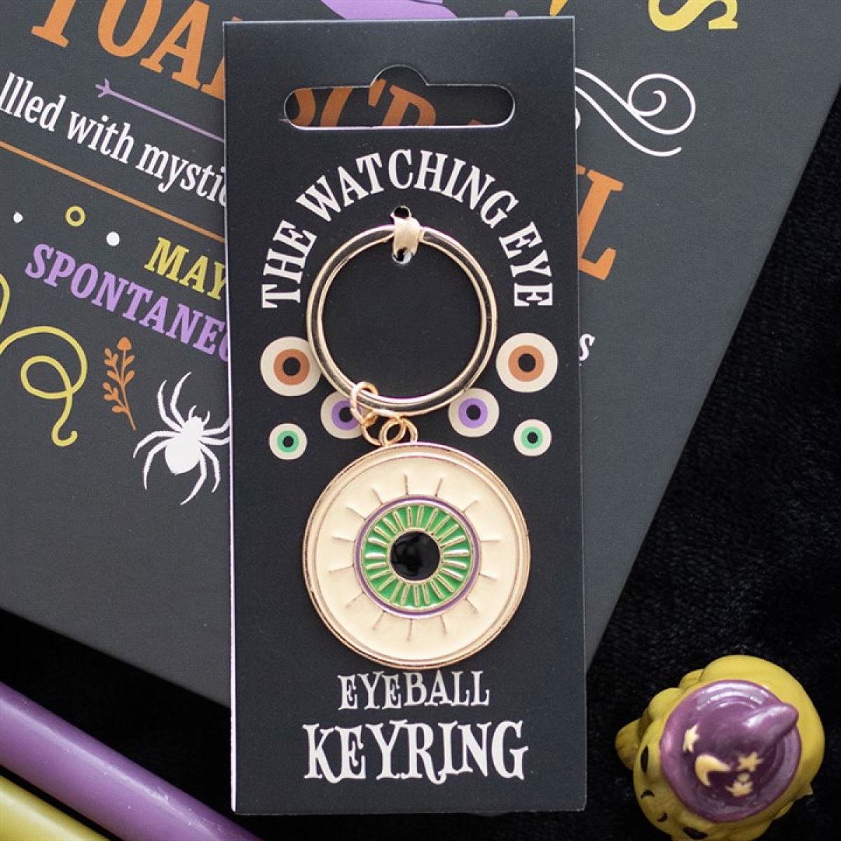 The Watching Eye Eyeball Keyring product image 1