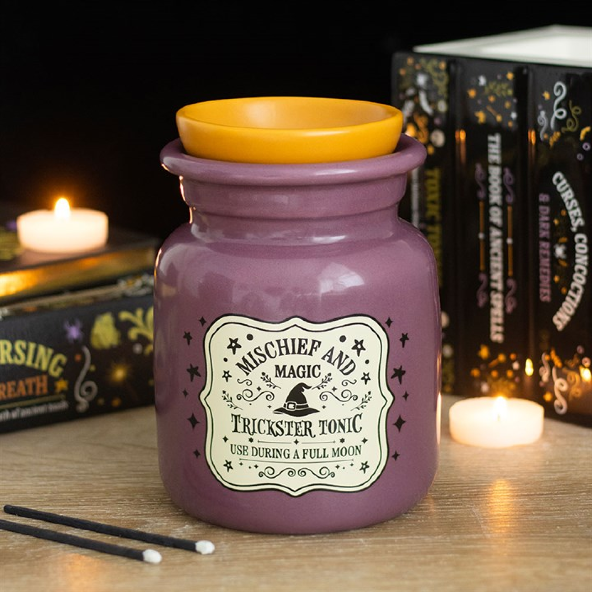 Mischief and Magic potion bottle oil burner and wax warmer