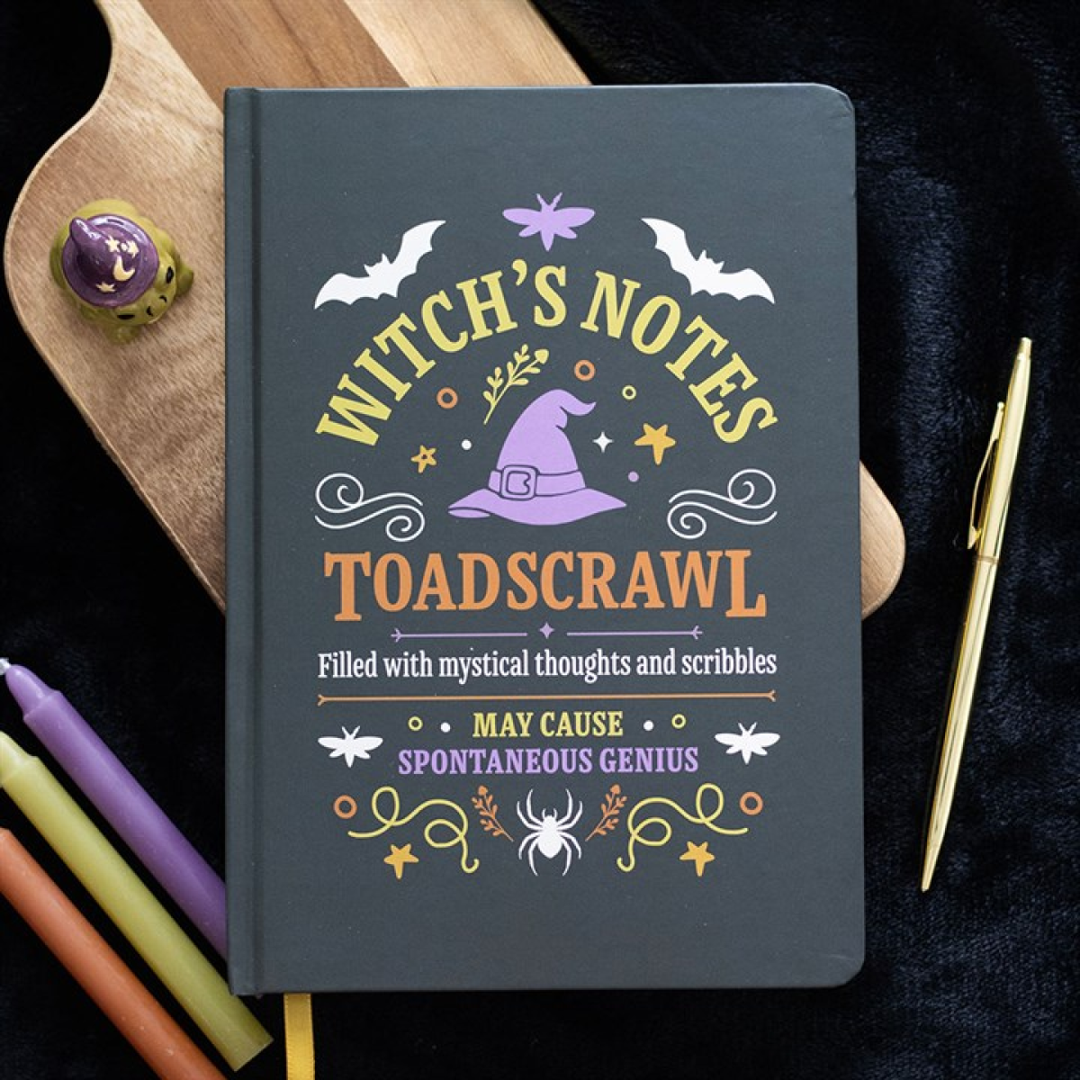 Witch's Notes A5 notebook for journaling and spell notes